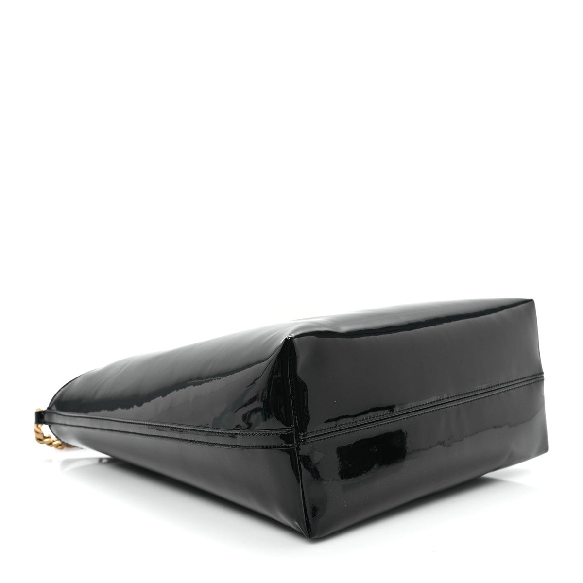 Patent Calfskin Rendez-Vous Hobo Black