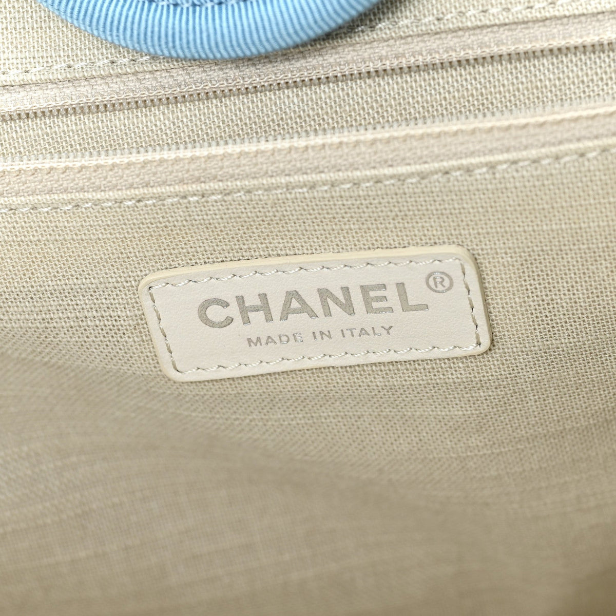 Mixed Fibers Medium Deauville Tote Light Blue