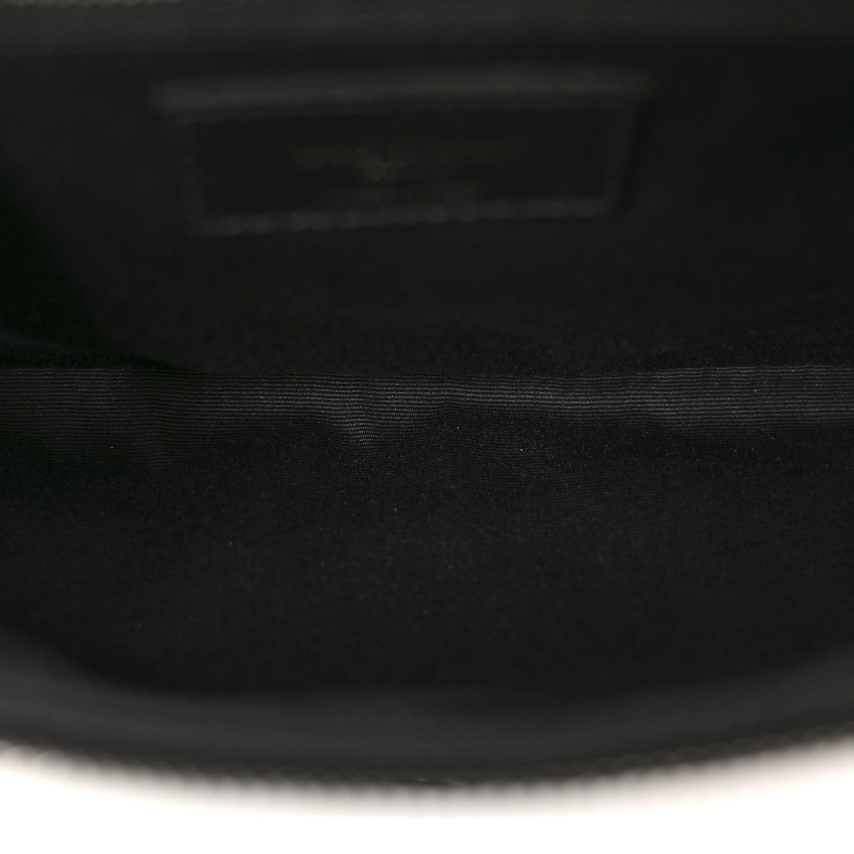 Crinkled Calfskin Matelasse Monogram Niki Body Bag Black