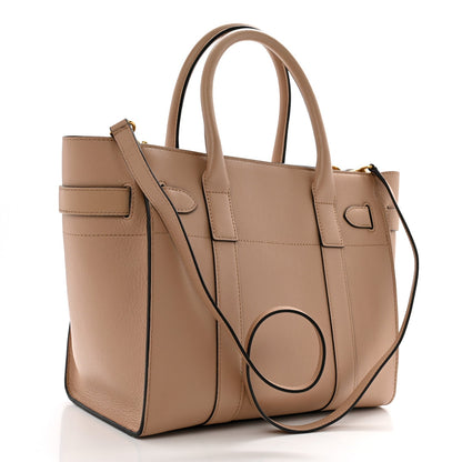 Small Classic Silky Calfskin Small Zipped Bayswater Maple