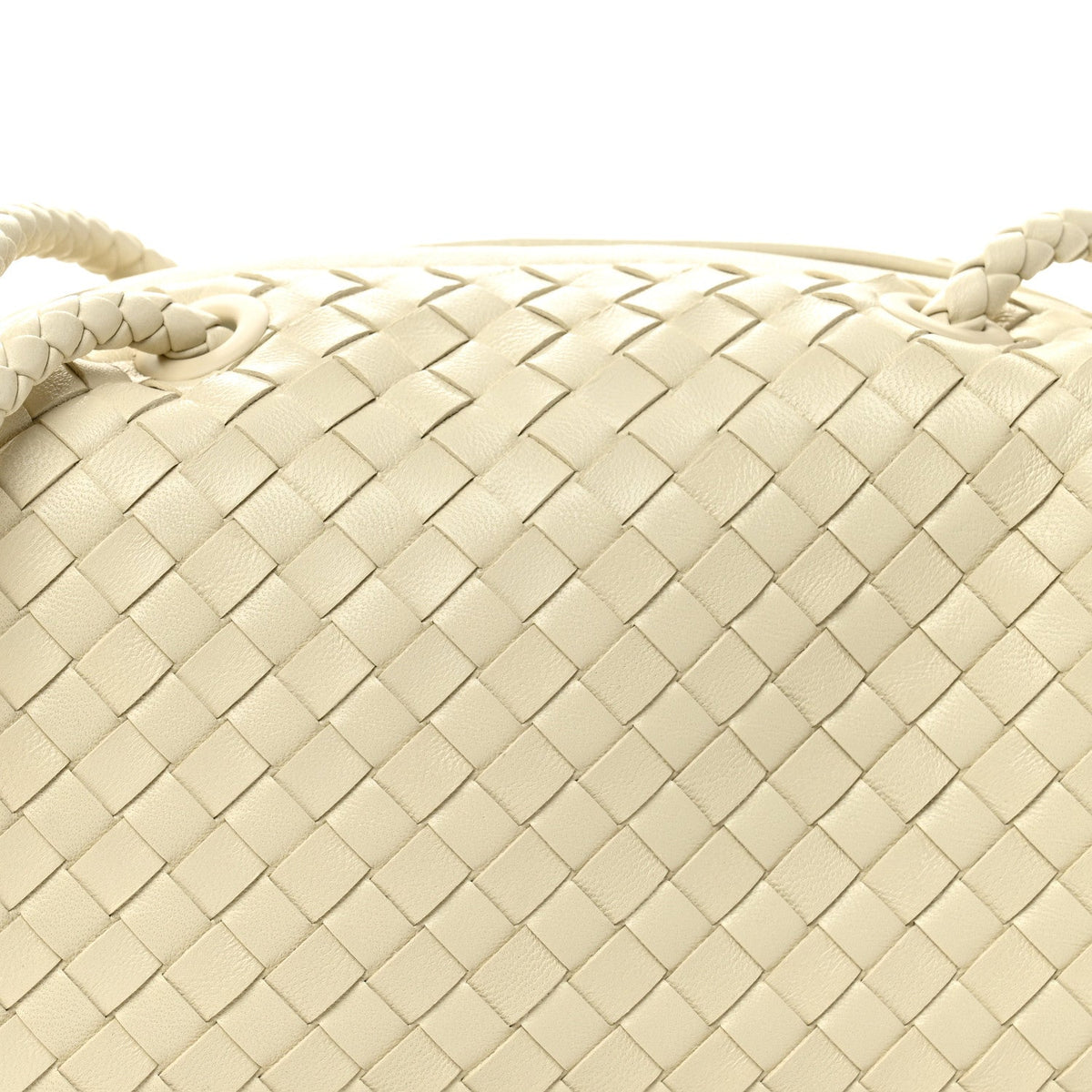 Nappa Intrecciato Tokyo Top Handle Bag Sea Salt
