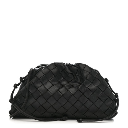 Nappa Intrecciato The Mini Pouch Black