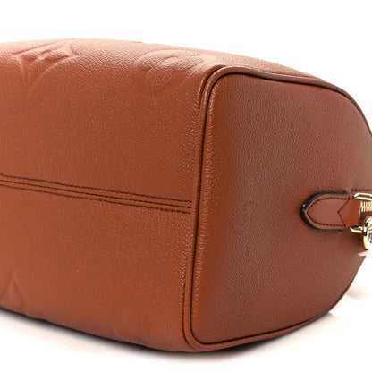 Empreinte Monogram Giant Speedy Bandouliere 25 Cognac