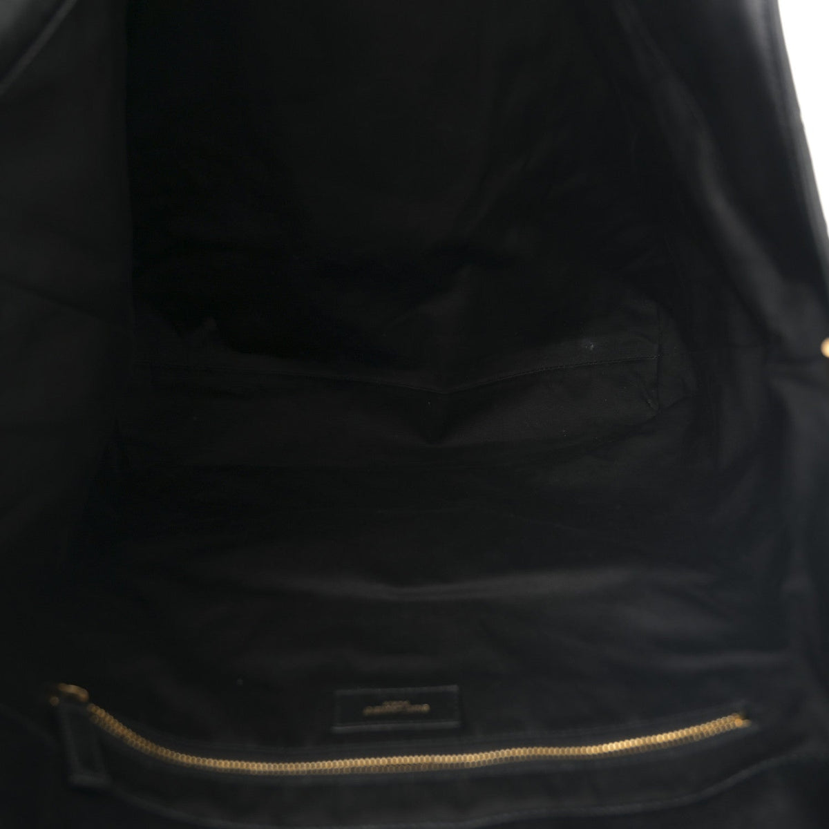 Lambskin Quilted Maxi Icare Shopping Tote Black