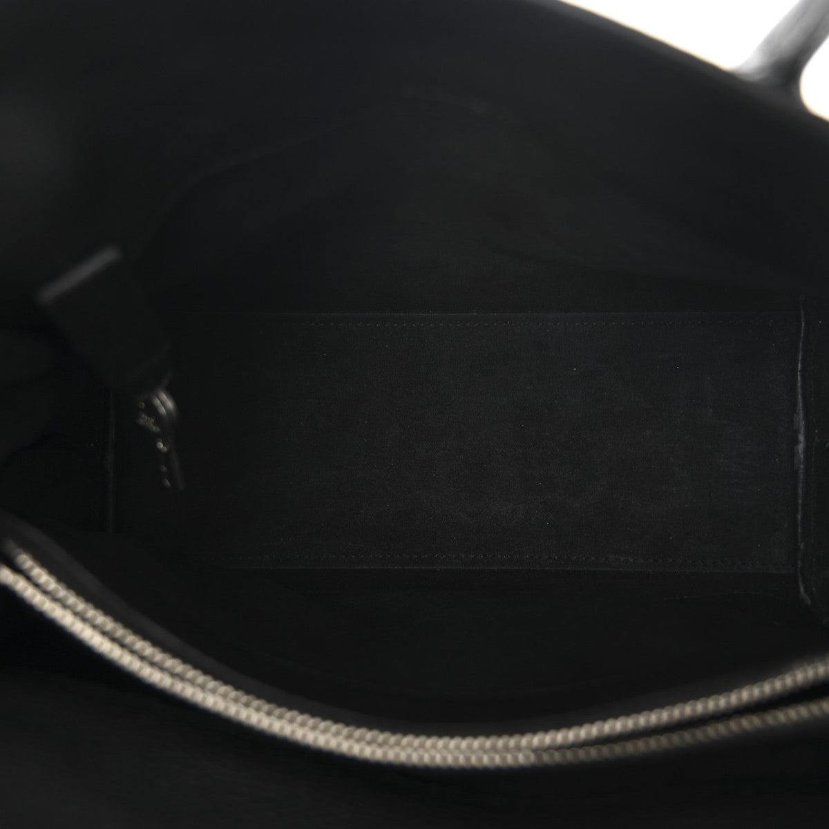 Grained Calfskin Baby Sac De Jour Souple Black
