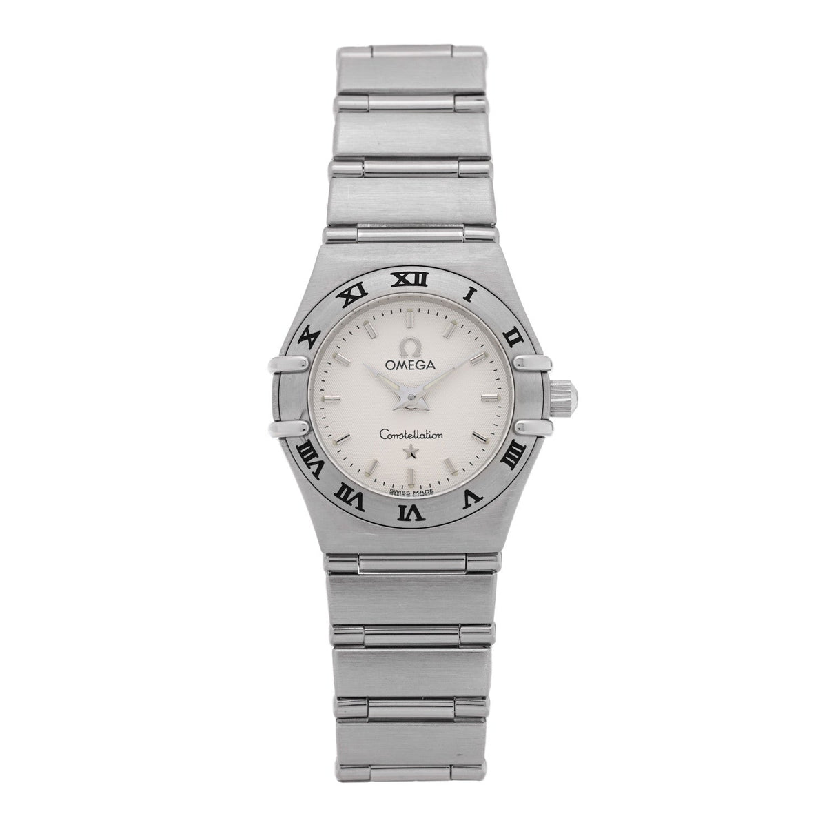Stainless Steel 22mm Constellation Quartz Watch White 1562.30