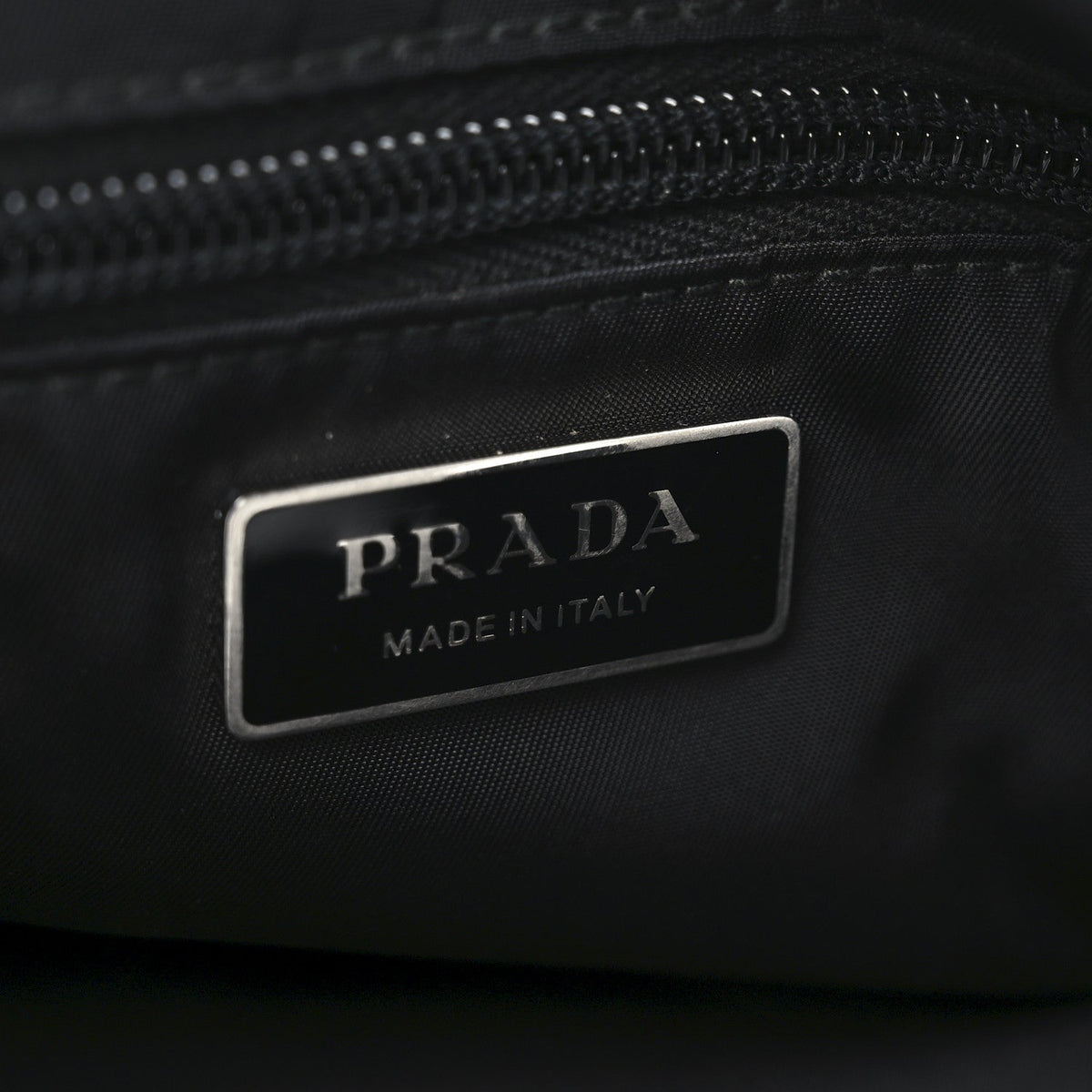 Re-Nylon Padded Large Traveller Black