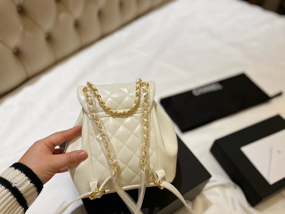 Chanel Mini Duma White