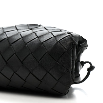 Nappa Intrecciato The Mini Pouch Black