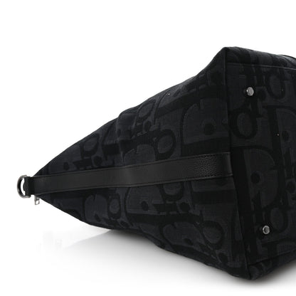 Maxi Oblique Jacquard Weekender 45 Black