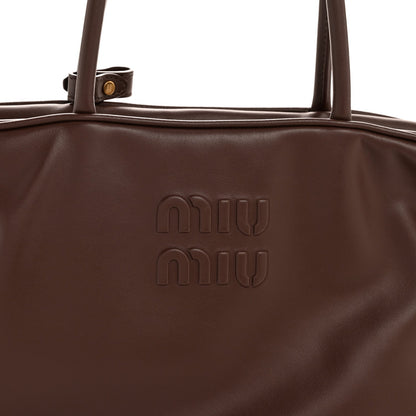 Soft Calf Softy Large Beau Top Handle Bag Briarwood