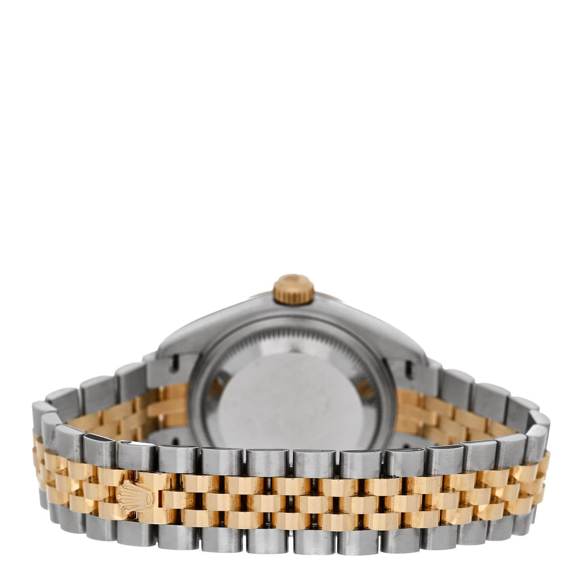 Stainless Steel 18K Yellow Gold 28mm Oyster Perpetual Datejust Watch Silver 279173