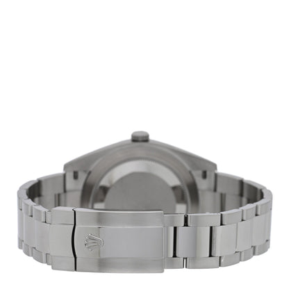 Stainless Steel 41mm Oyster Perpetual Datejust Watch Slate 126300