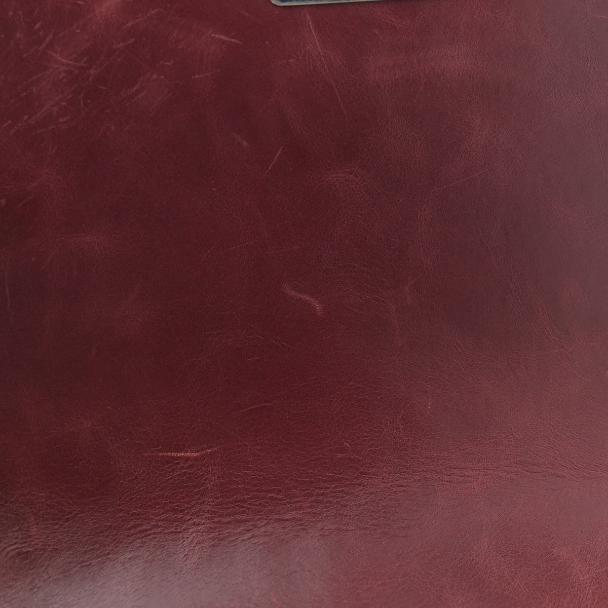 Glazed Calfskin Quilted Medium Boy Chained Flap Bordeaux