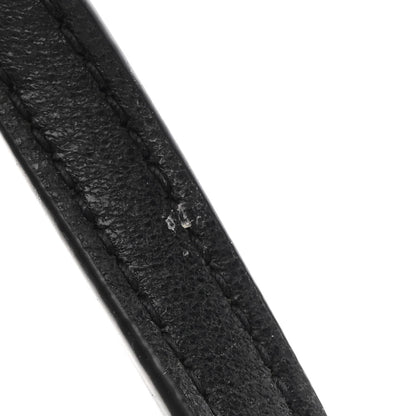 Lambskin Quilted Monogram Mini Nolita Black