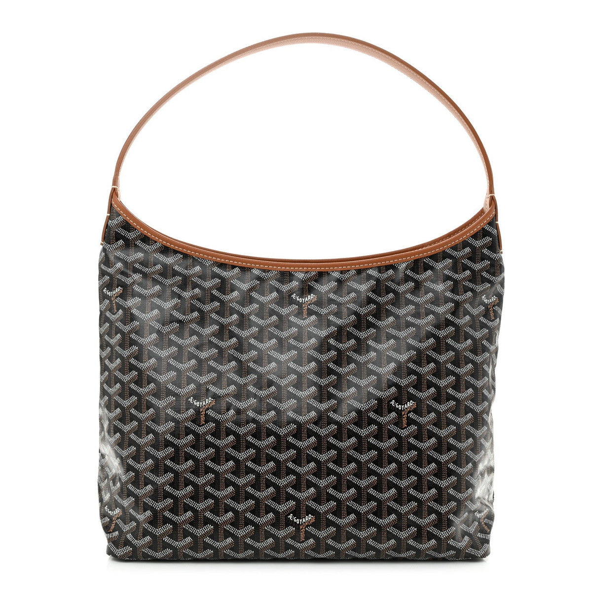 Goyardine Boheme Hobo Black Gold