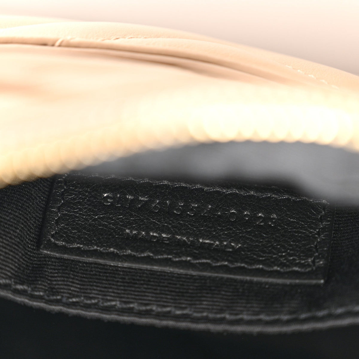Calfskin Matelasse Monogram Lou Camera Bag Dark Beige