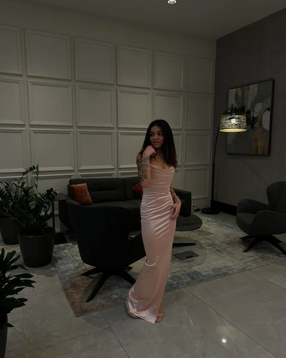 Spaghetti Straps Sexy Mermaid Long Party Prom Dress Evening Dress SH1466