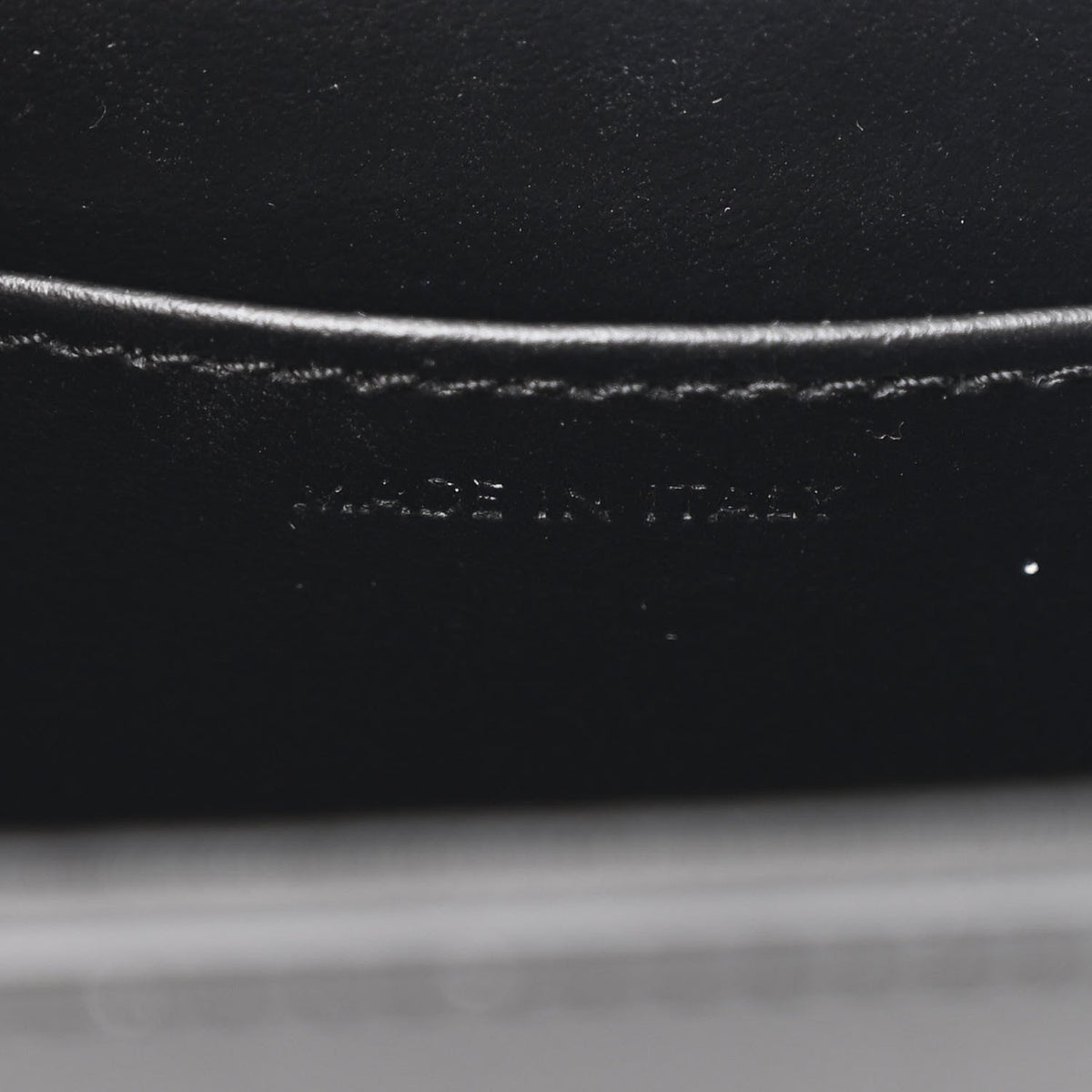 Shiny Calfskin Mini Triomphe Black