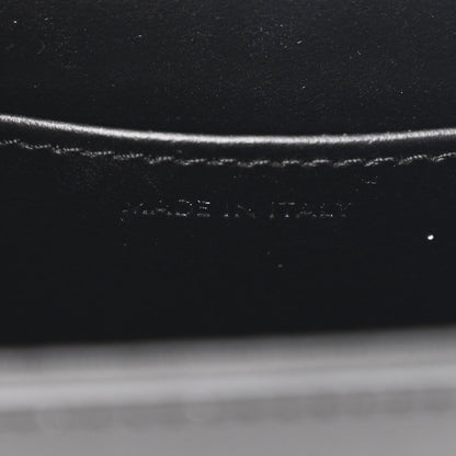 Shiny Calfskin Mini Triomphe Black