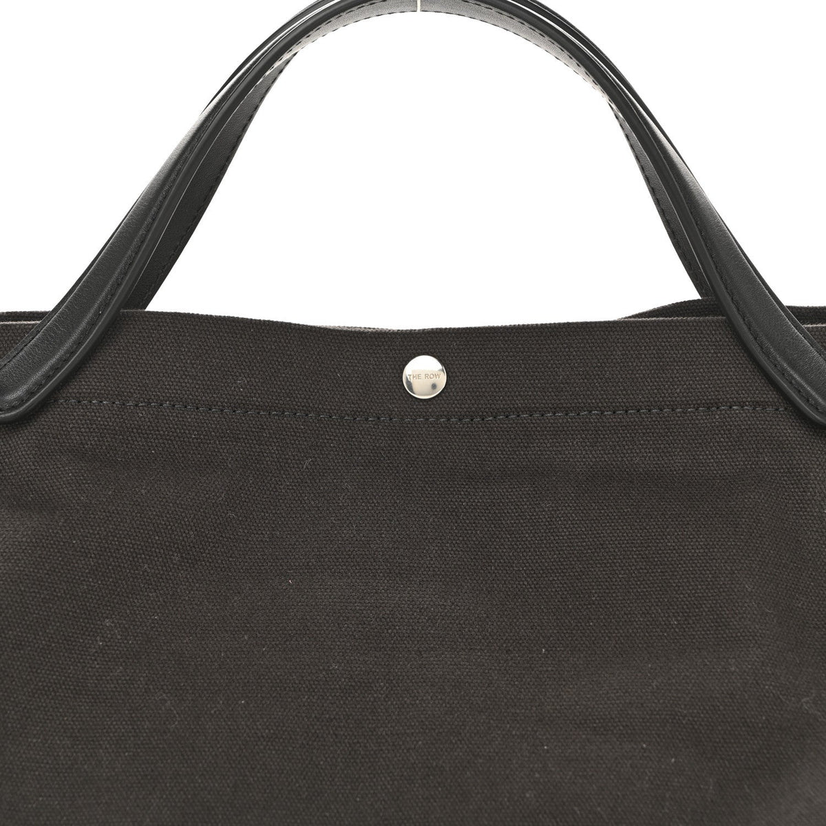 Cotton Twill East West Idaho Tote Dark Grey