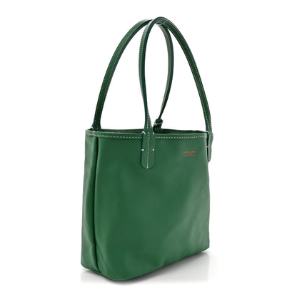 Goyardine Reversible Mini Anjou Green