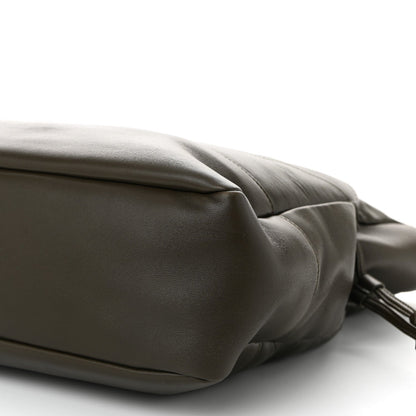 Lambskin Jamie Shopping Tote Light Musk