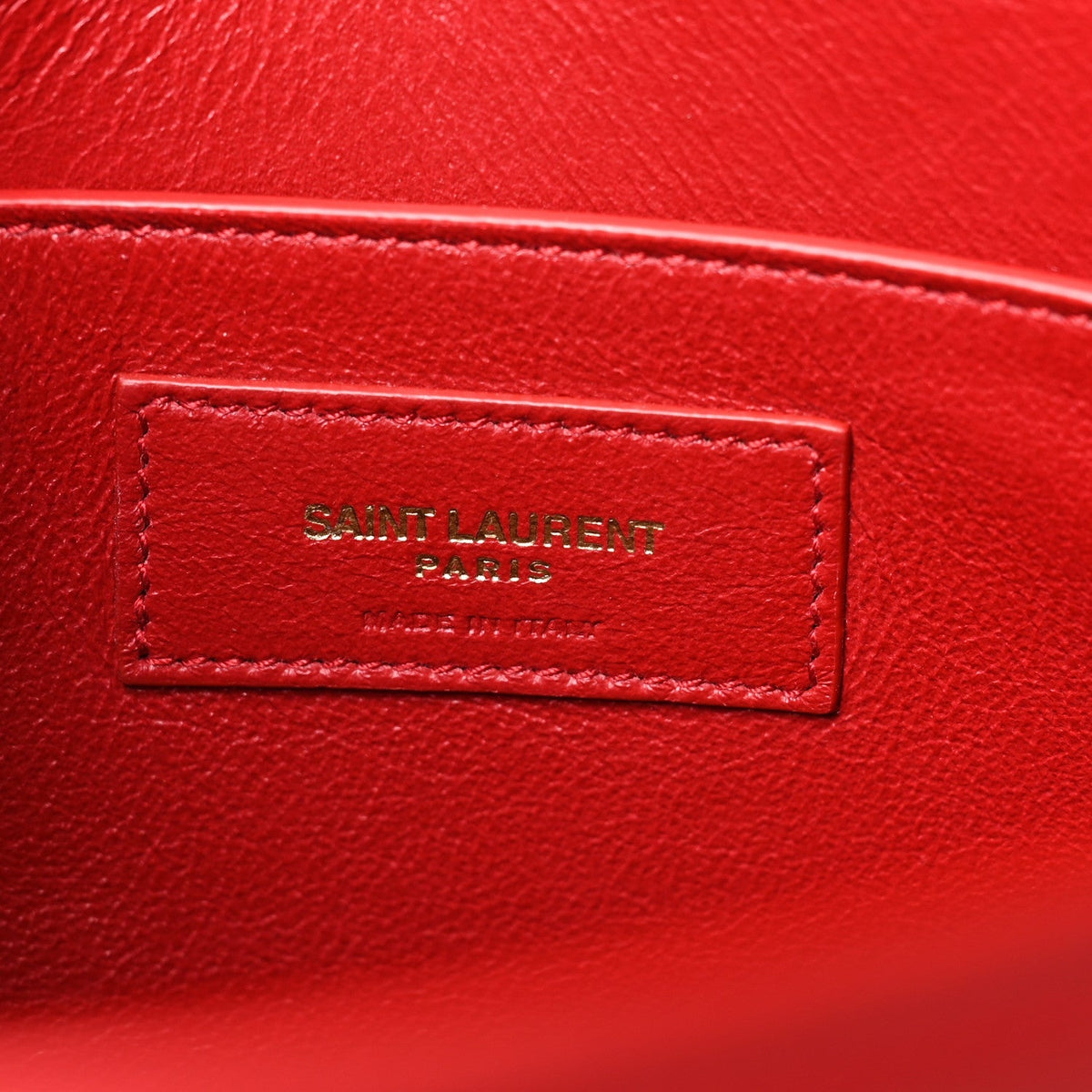 Smooth Calfskin Manhattan Shoulder Bag Rouge Eros