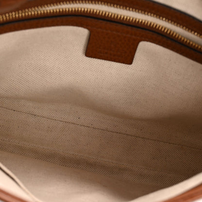 New Denim GG Monogram Calfskin Small Jackie 1961 Hobo Blue Tea Cuir