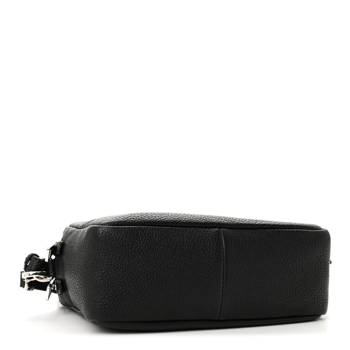 Vitello Daino Soft Camera Crossbody Black