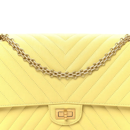 Sheepskin Chevron Quilted 2.55 Reissue 226 Flap Yellow