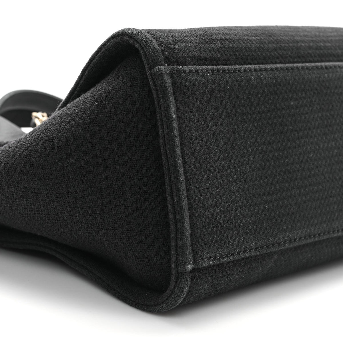 Mixed Fibers Small Deauville Tote Black