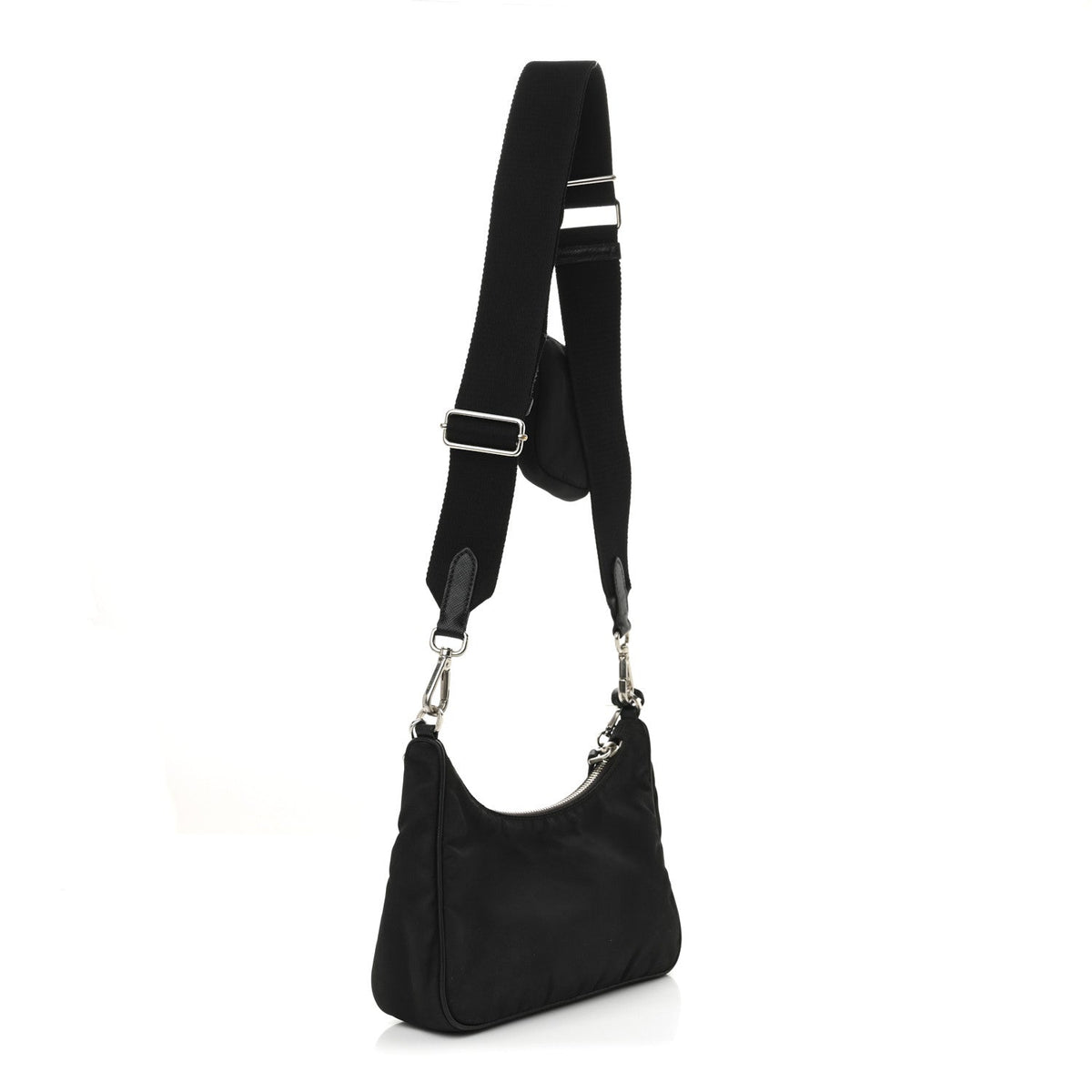 Nylon Re-Edition 2005 Shoulder Bag Black