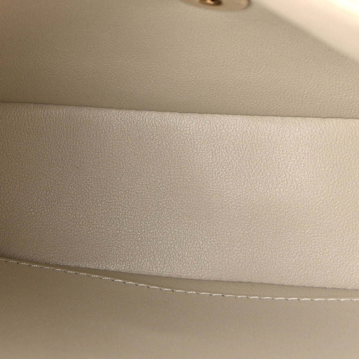 Lambskin Quilted Small Flap Top Handle Bag Grey