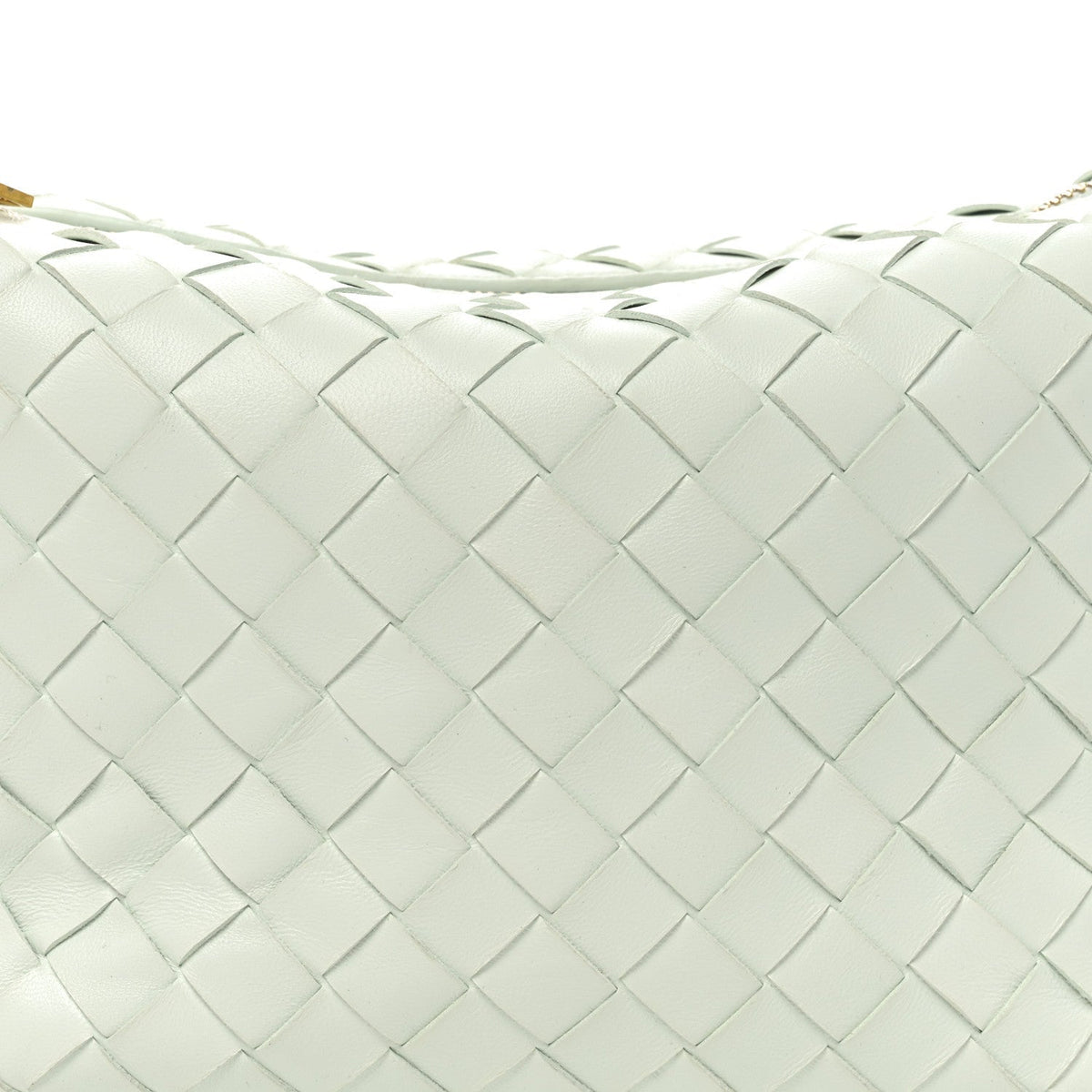 Calfskin Nappa Intrecciato Mini Wallace Glacier Muse