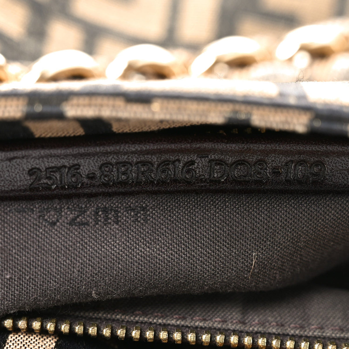 Metallic Lurex Zucca Mia Tote Bronze