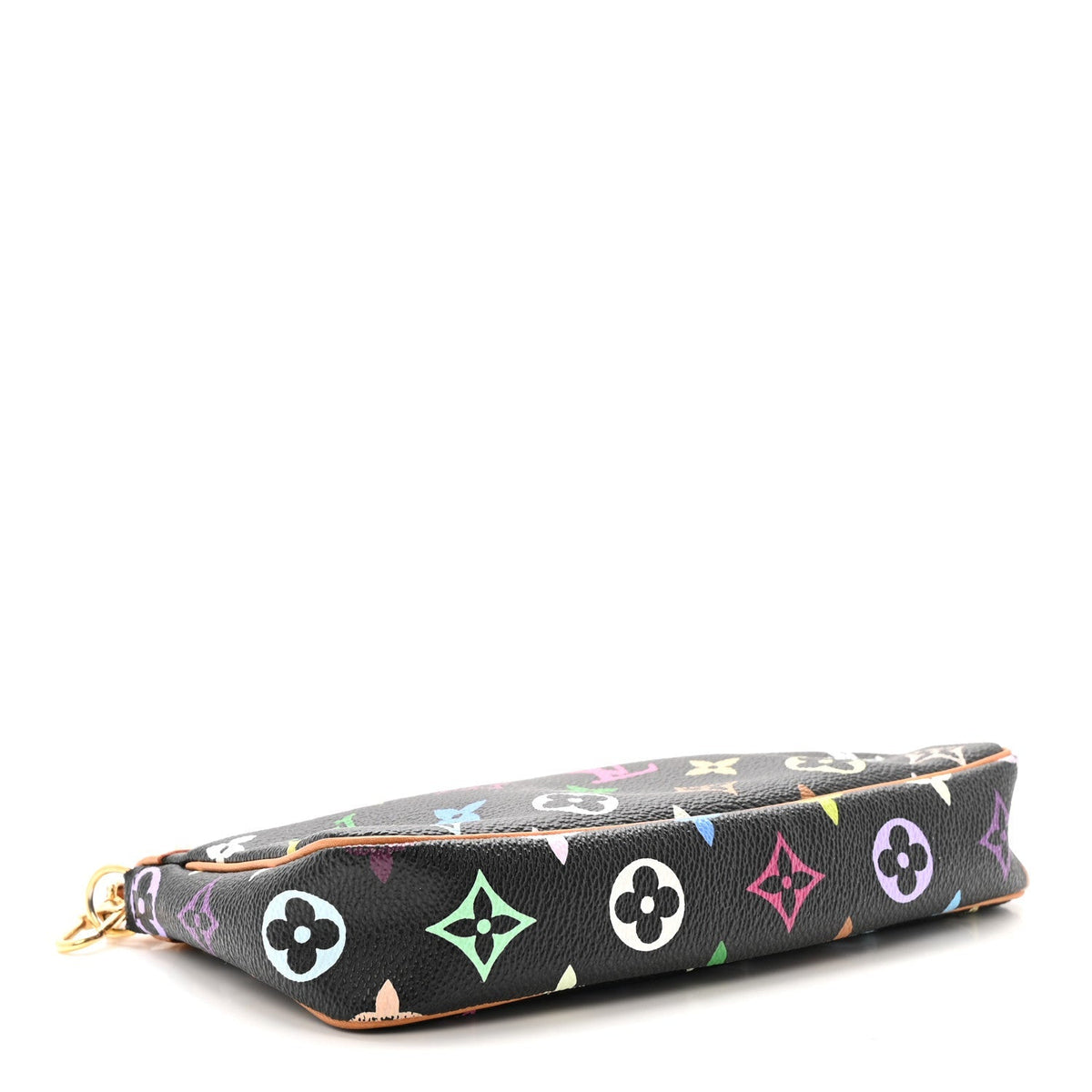 Monogram Multicolor Pochette Accessories Black