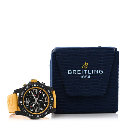 Breitlight Rubber 44mm Endurance Pro Chronograph Quartz Watch Yellow X82310