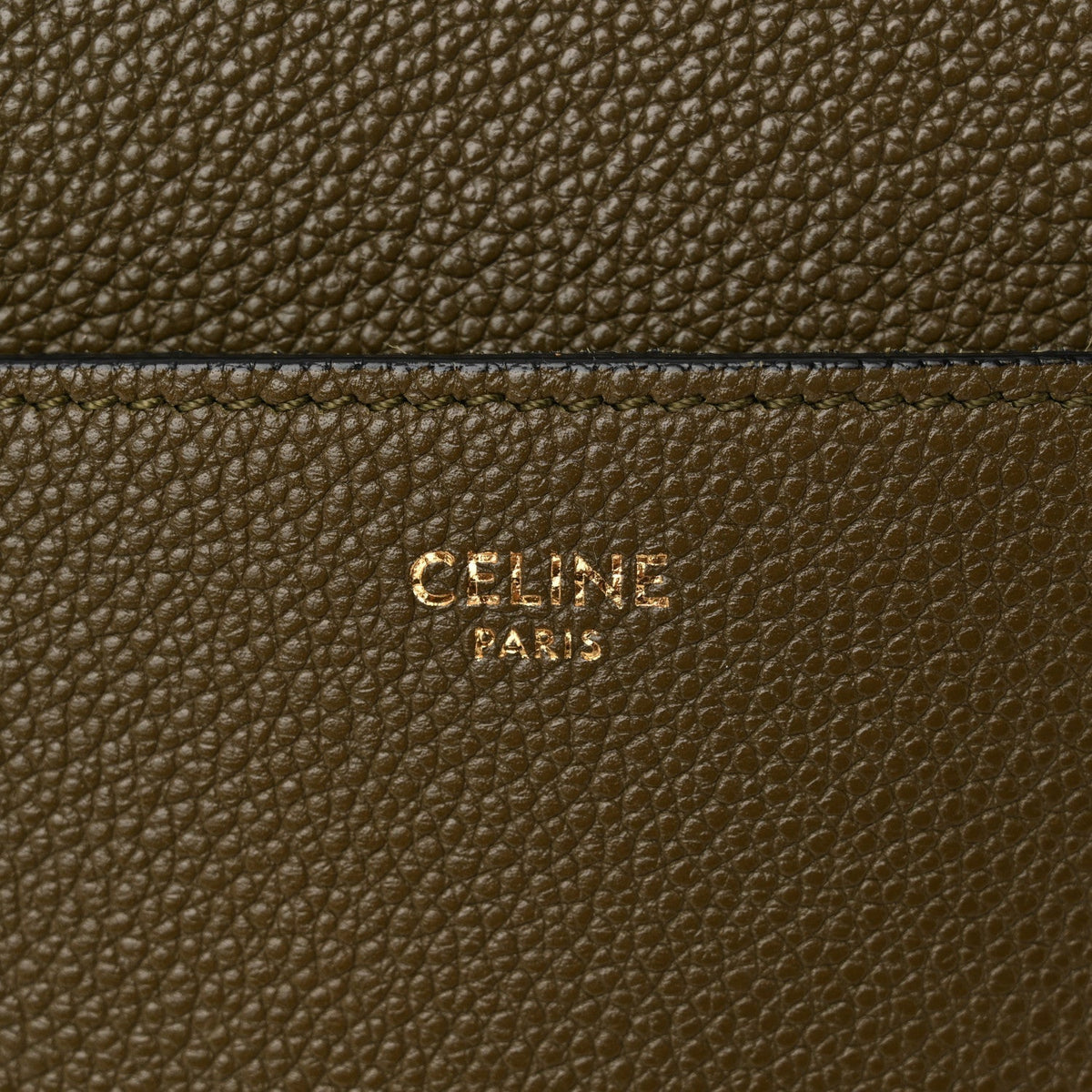Soft Grained Calfskin Sangle Bucket Bag Light Khaki