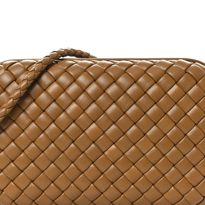 Calfskin Intrecciato Knot On Strap Camel