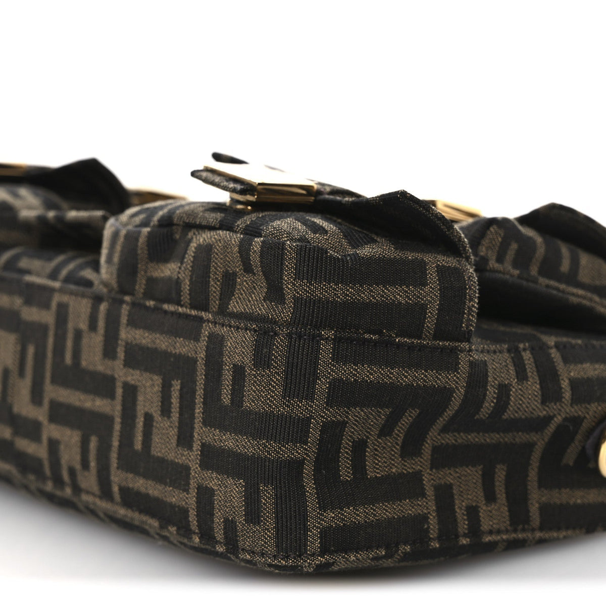 Fabric Jacquard FF 1974 Multipocket Baguette Tobacco Moro