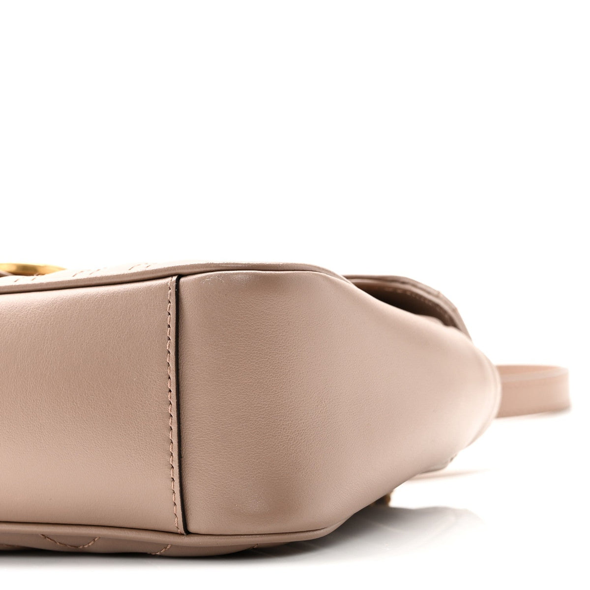 Calfskin Matelasse Small GG Marmont Shoulder Bag Porcelain Rose