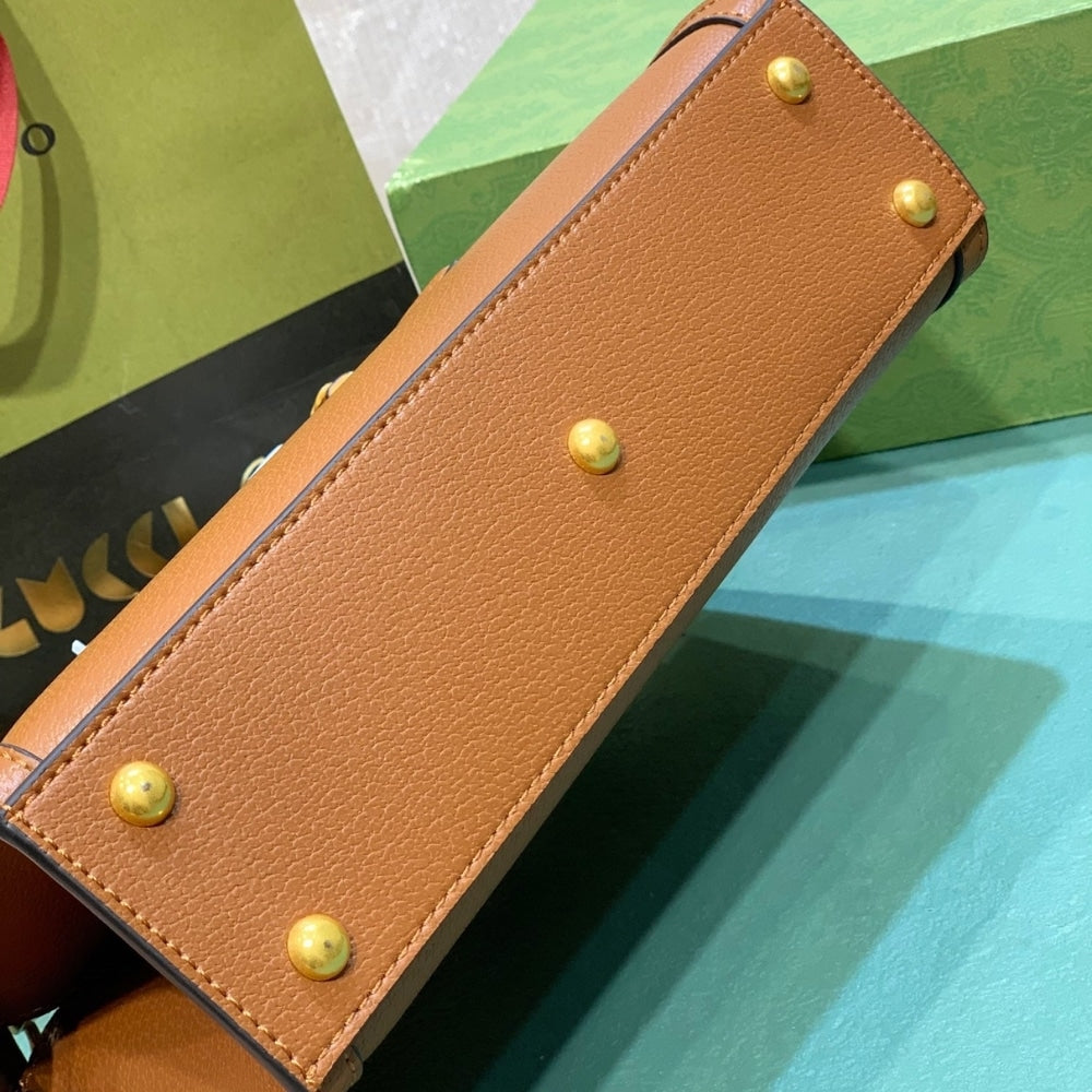 GUCCI DIANA MINI TOTE CUIR LEATHER 27CM