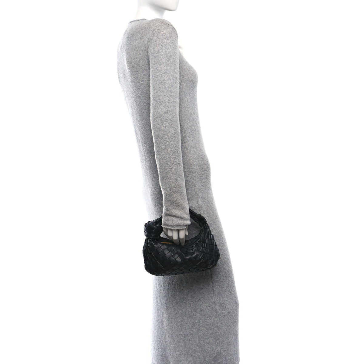 Nappa Intrecciato Mini Jodie Black