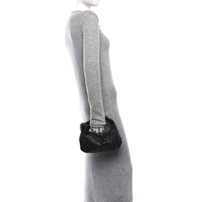 Nappa Intrecciato Mini Jodie Black