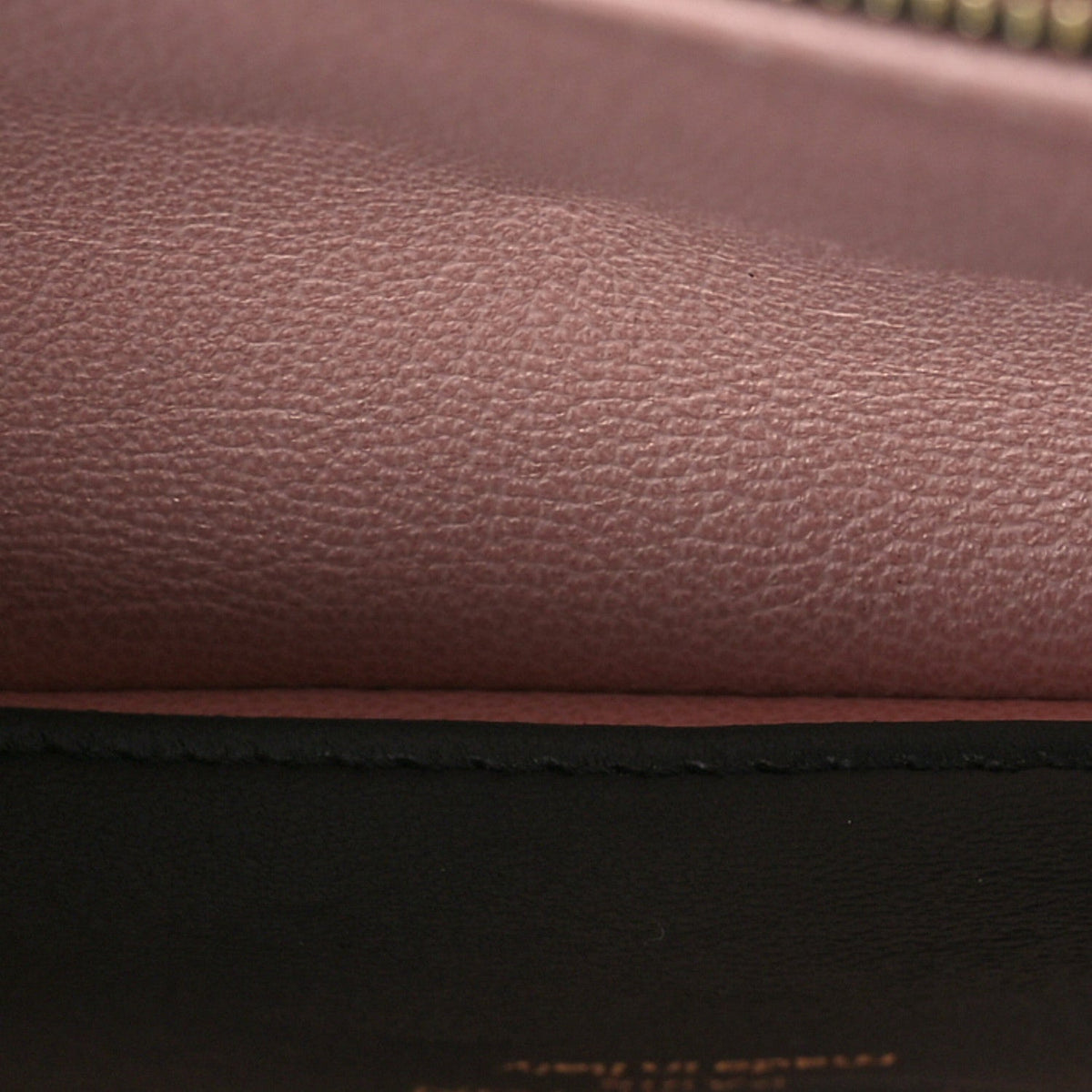 Lambskin Embossed Monogram Pochette Coussin Crossbody Black