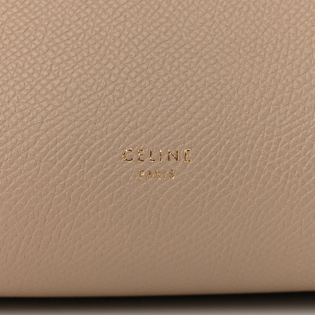 Grained Calfskin Mini Belt Bag Light Taupe