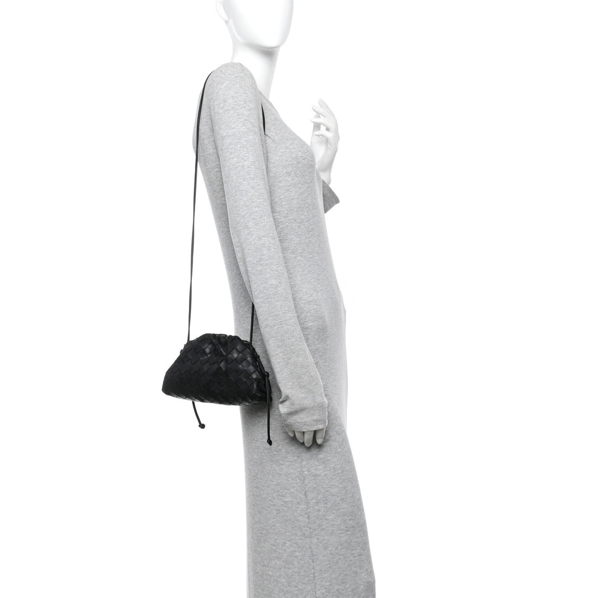 Nappa Intrecciato The Mini Pouch Black