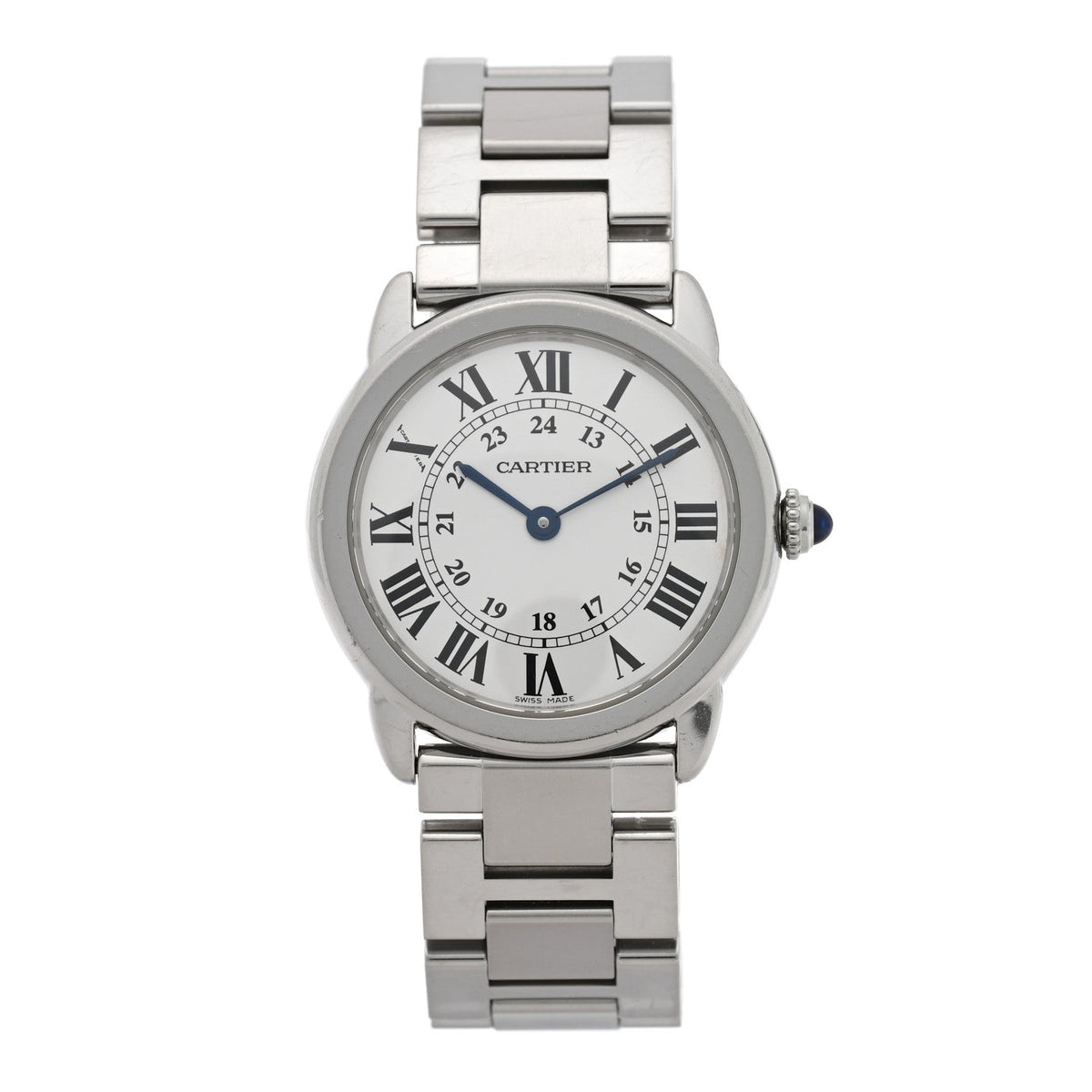 Stainless Steel 29mm Ronde Solo Quartz Watch