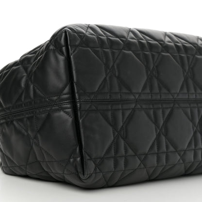 Calfskin Macrocannage Large Toujours Black